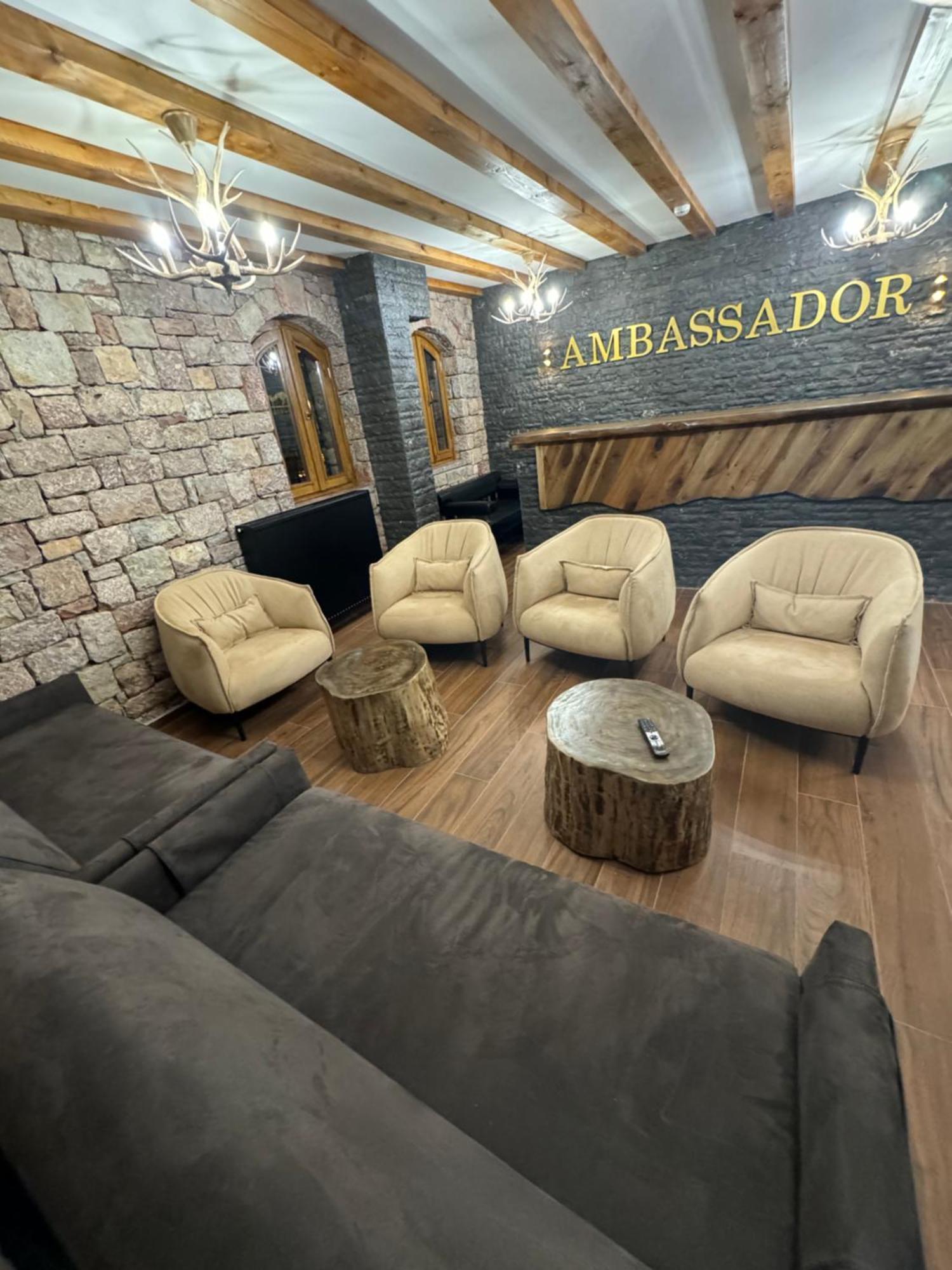 Hotel Ambassador Voskopojë Buitenkant foto